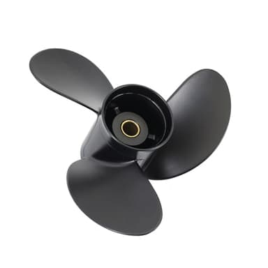 TryBox Boat Engine Propellers for HANGKAI 2 Stroke 12 HP Outboard Motor, 8.5" Diameter x 9" Pitch 3 Blade 12 Spline Tooth