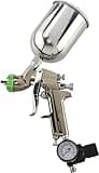 NEIKO 31214A Air Spray Paint Gun, HVLP with Gravity Feed, 1.5 MM Nozzle, 600 CC Capacity, Spray Gun Paint Sprayer for Walls, Automotive, Home Improvement