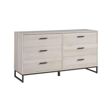 Signature Design by Ashley Socalle 6 Drawer 59" Dresser, Beige