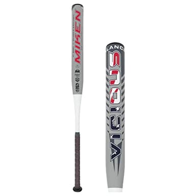 Miken Vicious 13" Balanced Dual Stamp Slow Pitch Softball Bat: MV13B1 34" 27 oz.