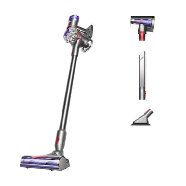 Dyson V8 Plus Cordless Vacuum, Cleans Hard Floors and Carpets, Detangles, Converts to Handheld, 115AW, 2 Power Modes, Up to 40 Minutes¹