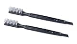Juicer Cleaning Brushes Compatible with Omega 8006, VRT, 8004 8003 VERT VRT350 VRT330 Masticating Juicers Replacement Cleaner, HD Bristles (2 Brushes)