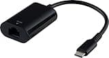 Philips USB C to Ethernet Adapter, Transfer Data 1 Gbps, Works w/Ethernet Cables, Portable USB C Adapter for MacBook Pro, MacBook Air 2018 and Later, iPad Pro 2018 and Later, XPS, Black, SWL3583B/37