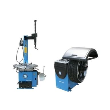 ATLAS Automotive Equipment TC289 Rim Clamp Tire Changer + WB11 Wheel Balancer Combo Package