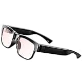 Uigsas Camera Glasses Smart Video Glasses with Camera Wearable Sports Eye Glasses Outdoor Recording Motorcycle Riding Hiking