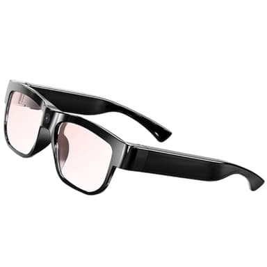 Camera Glasses Smart Video Glasses with Camera Wearable Sports Eye Glasses Outdoor Recording Motorcycle Riding Hiking Built-in 32G Memory