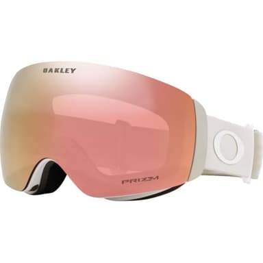 Oakley Flight Deck Medium Cool Grey wPrzm Rose Gold Snow Goggle