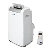 Whynter ARC-148MHP 14,000 BTU Portable Air Conditioner and 10,000 BTU Portable Air Heater with Dehumidifier and Fan for 500 Square Foot Rooms, White