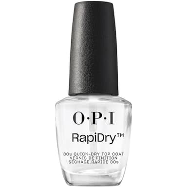 OPI RapiDry Nail Polish Top Coat | Quick Drying Top Coat | Quick Dry, High Shine & Glossy, Protects Nails
