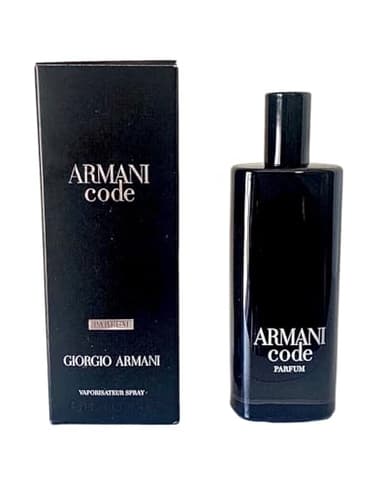 GIORGIO ARMANI CODE Parfum for Men Travel Size Spray 15 ml / 0.5 Fl - 4840