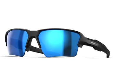 Shady Rays Talon - Black Glacier/Blue Glacier Mirror Lens, Standard Fit