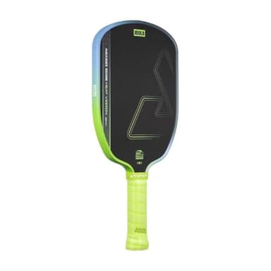 JOOLA Agassi Heat Vision 16mm Pickleball Paddle - New Shape w/Extended Sweet Spot - Textured Carbon Fiber Surface for Spin - SK Film for Less Vibration - USAP Approved - NFC Chip Enabled