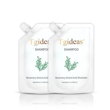 Tgideas Rosemary Amino Acid Shampoo, Hair Growth Shampoo for Thinning Hair Women and Men Hair Loss, Zinc PCA Thicken & Strengthen Scalp with Hydrolyzed Silk 8.45 fl.oz - 2 Packs