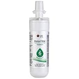 LG LT700P- 6 Month / 200 Gallon Capacity Replacement Refrigerator Water Filter (NSF42 and NSF53) ADQ36006101, ADQ36006113, ADQ75795103, or AGF80300702 , White , Single