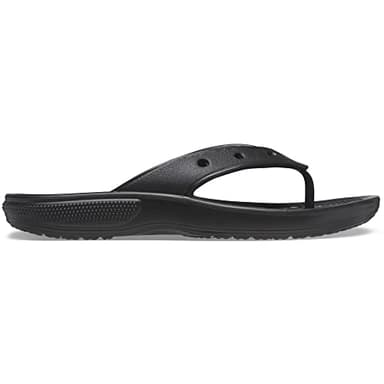 Crocs Classic Flip-Flop Black Men's 9, Women's 11 Medium