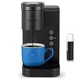 Keurig K-Express Essentials Coffee Maker, Single Serve K-Cup Pod Coffee Brewer, Black - 3 Cup Sizes 6, 8, & 10oz, 36 OZ Removable Reservoir - BROAG Random Color Water Bottle
