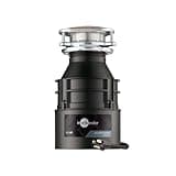 InSinkErator Garbage Disposal with Power Cord, Badger 1, Standard Series, 1/3 HP Continuous Feed, Black