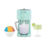 Dash Deluxe Shaved Ice & Sushy Maker with Serving Pitcher, 1L, Multi-Purpose Ice Shaver Machine for Homemade Shaved Ice, Snow Cones, Slushies, Cocktails & More - Aqua