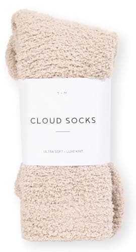 Unboxme Gifts Warm & Cozy Ultra-Luxe Cloud Socks for Women & Men - Super Soft Luxurious Sleep Socks Easter Basket Stuffer Gift