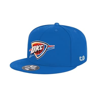 Ultra Game Men’s NBA Official Twill Snap Back Ultimate Baseball Cap Hat, Oklahoma City Thunder, Team Color, One Size