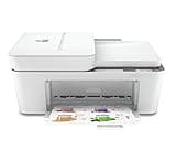HP DeskJet Plus 4155 Wireless All-in-One Printer - Compact Inkjet Printer with Mobile Printing, Scanner, Copier, Bluetooth, Home Office & WiFi Compatible - 3XV13A (Renewed)