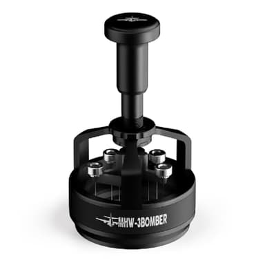 MHW-3BOMBER WDT Tool Espresso 51mm, Adjustable Depth Needle Espresso Stirrer Tool,Espresso Distribution Tool with Magnetic Base for Barista, l, 0.25mm x 14 Needles, YU Series Cyclone T5958-OS