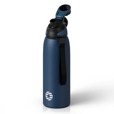 Fjbottle Insulated Stainless Steel Water Bottle, 50 Oz Leakproof Water Bottles, Ice Reusable Tumbler, Double Wall Vacuum Jug, Lightweight Durable for Traveling & Sports, Workout, 50oz