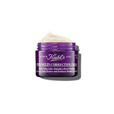 Kiehl's Super Multi-Corrective Cream, Anti-Aging Wrinkle Reducing Face and Neck Cream, Evens Skin Tone, Smooths Skin Texture, Fast-Absorbing and Lightweight, All Skin Types, Paraben-free - 1.7 fl oz