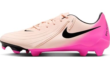 Nike Phantom Gx II Academy Fg/Mg Mens Football Boots Fd6723 - Crimson Tint Black Pink Blast 800