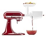 KitchenAid KSMFVSP Fruit and Vegetable Attachment Strainer, Plastic, White