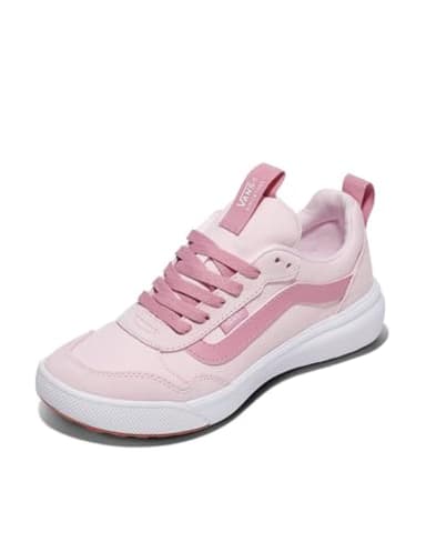 Vans Women's Range EXP Shoe | Athletic Fashion Sneakers for Walking, Hiking & Everyday Wear, 2-Tone Canvas/Suede Pink, 8