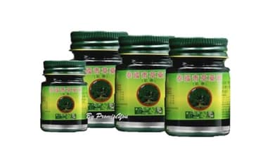 WOFO Authentic Green Herbal Balm Bundle from Thailand – 50g x 3 Jars & 20g x 1 Jar (Authorized Distributor)