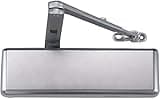 Lynn Commercial Door Closer Extra Heavy Duty #9016 Automatic Door Closer, Surface-Mounted Auto Door Closer, Size 1-6 Commercial Door Closer Heavy Duty for Heavy Traffic Areas, Aluminum