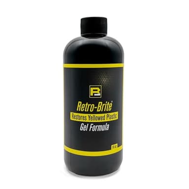 Retro-Brite (Sole Brite) Gel Formula : Restores Yellowed Plastic (16oz)