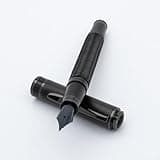Monteverde Innova Formula M Fountain Pen, Black - Medium Nib, Premium PVD Coated Pen, Refillable, JoWo Stainless Steel Nib, Luxury Gift Box