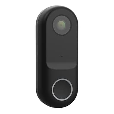 Feit Electric Smart Doorbell Camera with SD Card, 1080p HD Video, Motion Alerts, Night Vision 30ft, 2-Way Audio, Wired (No Battery), 2.4GHz Wi-Fi, Local SD Storage, No Subscription, App Control