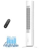 35 INCH Portable Air Conditioners Windowless, Evaporative Air Cooler with Smart Timer for Auto-Off, Remote Control, Wider Oscillation, Cool Mode, Swamp Cooler Air Conditioner for Bedroom Home Office