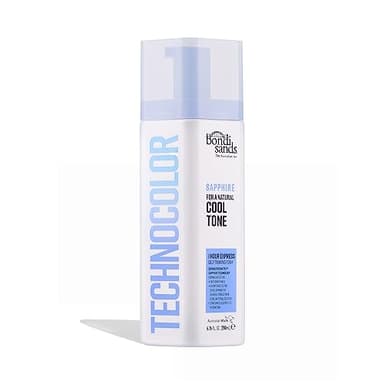 Bondi Sands Technocolor Sapphire 1 Hour Express Self Tanning Foam|Best for Fairer Skin Tones Looking to Achieve a Natural, Cool Toned Tan|6.76 fl. oz.