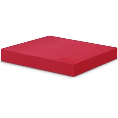 Yes4All Balance Pad, Nonslip TPE Foam Balance Pad with Upgraded Sizes - L, XL, XXL Balance Mat for Fitness, Yoga & Stability Training - Multicolor Options - L, Red