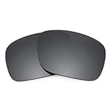 Revant Replacement Lenses for Oakley Split Shot Sunglasses, UV Protection, Anti-Scratch, and Impact Resistant, Elite Polarized Black Chrome Mirrored