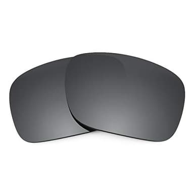 Revant Replacement Lenses for Oakley Gauge 8 L OO4124 Sunglasses - Elite Polarized Mirrored Black Chrome