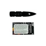 Sluiceboy Prospecting Obsidian Letter Opener |Dragon Glass Knife | 4" Length | Gemstone Obsidian Black Dagger | Small (1)…