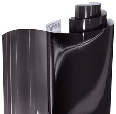 VViViD Extra-Wide Headlight Taillight Vinyl Tint Wrap Roll (Dark Smoke 12" x 24" 2-Roll Pack)