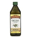 Pompeian USDA Organic Robust Extra Virgin Olive Oil, Contains Polyphenols, First Cold Pressed, Full-Bodied Flavor, Perfect for Salad Dressings & Marinades, 24 FL. OZ