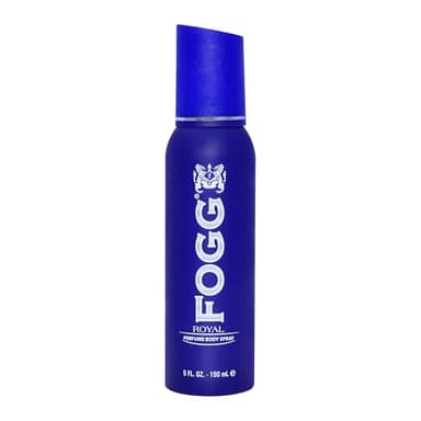 Royal by Fogg - Mens Body Spray - Fresh Floral Woody Perfume-Based Body Mist - Opens with Citrus Floral Notes of Bergamot, Mandarin, Lavender - 5 oz
