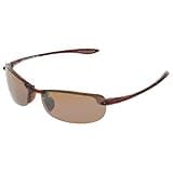 Maui Jim Men's and Women's Makaha Polarized Rimless Reading Sunglasses, Tortoise/HCL® Bronze, Medium, +2