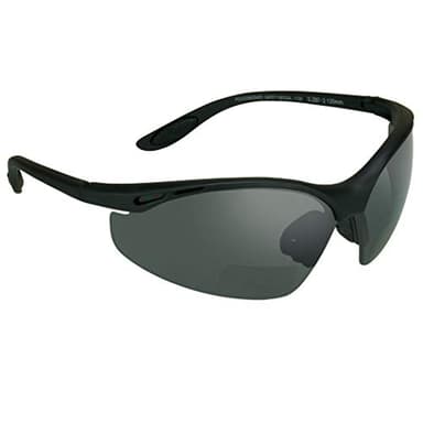 proSPORT Safety Bifocal Sun-Glasses Reader +2.00 Z87 Semi Rimless Men and Women