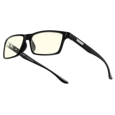 GUNNAR - Premium Reading Glasses - Blocks 35% Blue Light - Vertex, Onyx, Clear Tint, Pwr +2.0