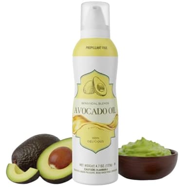 Avocado Oil Non-Stick Cooking Spray, No Propellants, Baking, Grilling & High-Heat Cooking, Quality Crafted in USA, Net Wt 4.7oz
