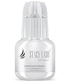 Sensitive Eyelash Extension Glue Stacy Lash 0.17fl.oz/5ml / 5-6 Sec Drying time/Retention – 4-5 Weeks/Black Adhesive/Professional Supplies